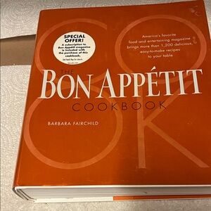 Vibrant Orange Cookbook